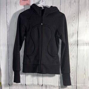 Lululemon Scuba Black Zip-Up Hoodie